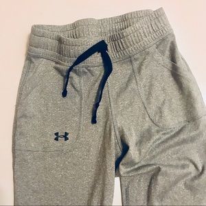 Under Armour Bottoms - Under Armour Grey Girls Joggers Under Armour Bottoms - Under Armour Grey Girls Joggers